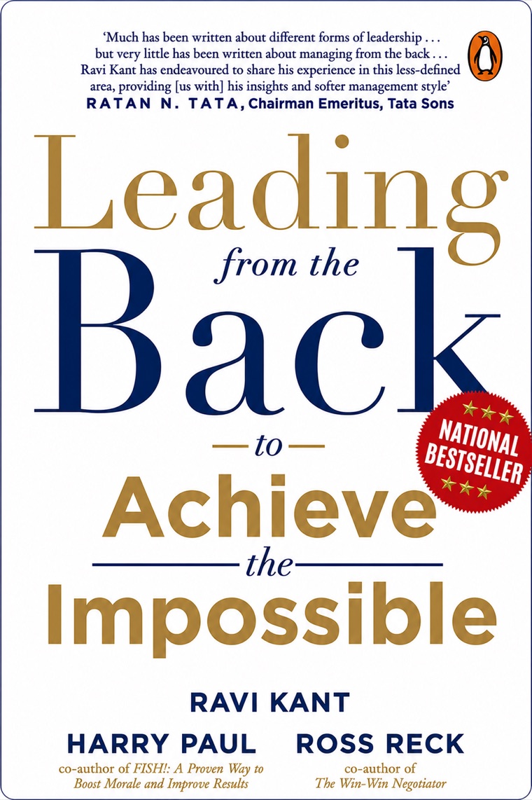 Leading from the Back to Achieve the Impossible &mdash; front cover